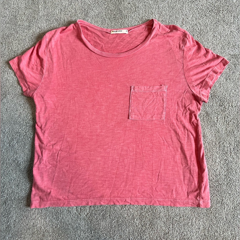 Marine Layer Pocket Tee Size Medium